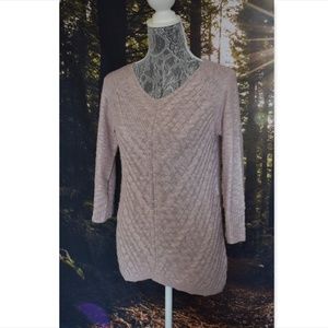 2/$20!  Cheveron Knit V Neck Sweater